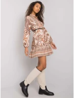 Šaty DHJ SK 15053.61 béžová