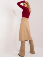 Spódnica EM SD model 19648737 camelowy - FPrice