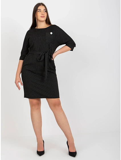 Dámské šaty LK SK 507724 černé Dámské šaty LK SK 507724 černé