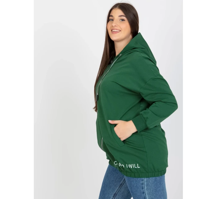 Mikina RV BL 8302.78 tmavě zelená