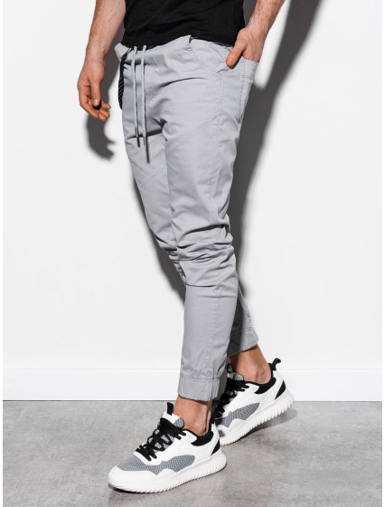 kalhoty model 16600377 světle šedá - Ombre
