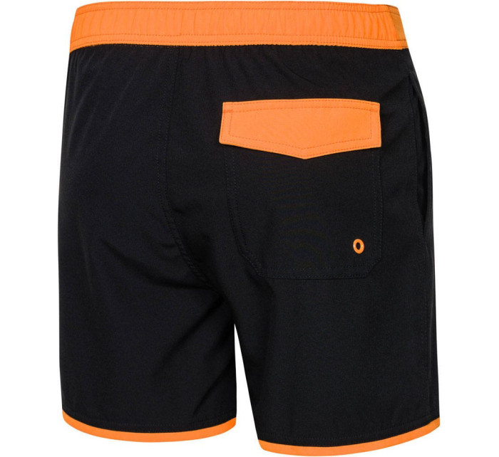 AQUA SPEED Plavecké šortky Evan Junior Black/Orange