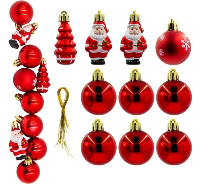 PLASTOVÉ TVAROVÁNÍ CETKY BEZPEČNÉ VÁNOČNÍ STROMEK 10KS SLÍDA