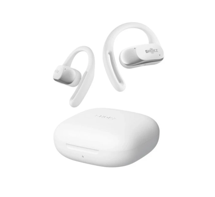 Bezdrátová sluchátka do uší Shokz OpenFit Air, bílá