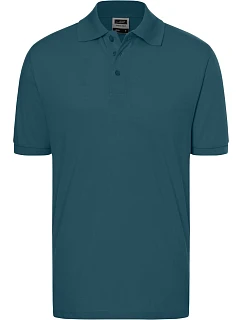 JN 70 Piqué polo model 22442118 petrol - Daiber