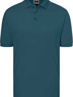 JN 70 Piqué polo model 22442118 petrol - Daiber