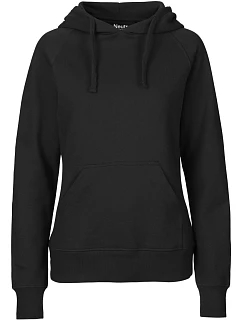 Neutral O 83101 Dámská mikina s kapucí z bio bavlny 77.8311 black