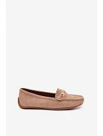 Dámské klasické semišové mokasyny Khaki Corinell Dámské klasické semišové mokasyny Khaki Corinell