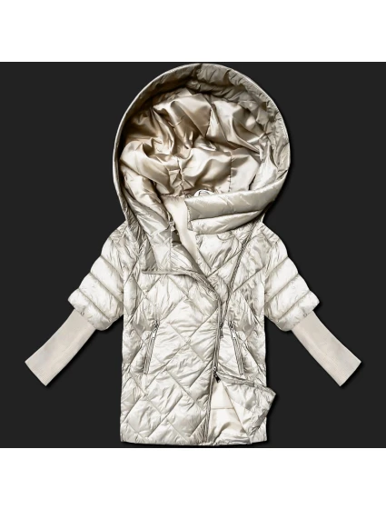 Dámská bunda Minority (M2-6701-12) ecru - Goodlooking