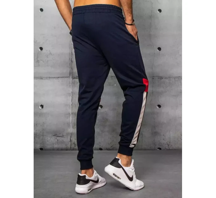 Pánské tmavě modré tepláky Dstreet model 21963190 - FashionStreet