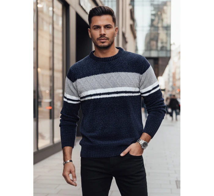 Pánský tmavě modrý svetr Dstreet WX2244z