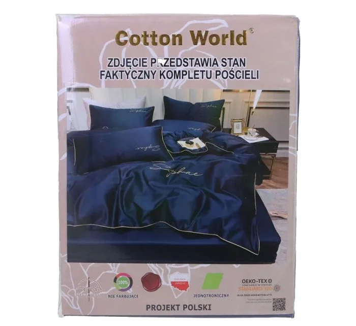 Ložní souprava z mikrovlákna s výšivkou Cotton World FHL-2599 160x200