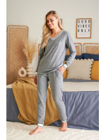 Dámské pyžamo 4504 grey plus - Doctornap
