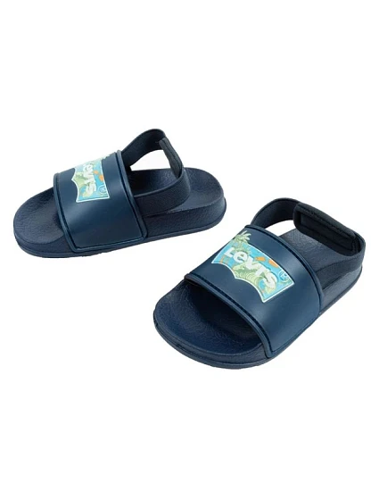 Dětské žabky Levi's Pool S Mini chlapecké model 22088601 modré dětské sandály - Hikvision