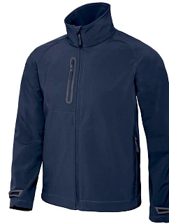 B&C X-Lite Softshell /men Pánská 3-vrstvá softshellová bunda 01.0951 navy