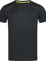 Stedman Active 140 Crew Mesh-T Pánské sportovní tričko vzor "ptačí oko" 05.8400 black opal