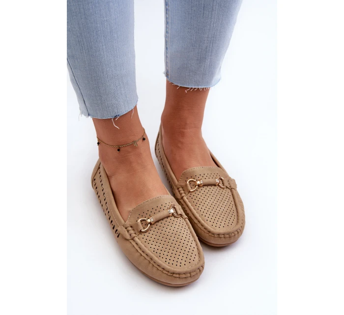 Dámské černé šněrovací mokasíny model 21659416 - Boto Dámské černé šněrovací mokasíny model 21659416 - Boto