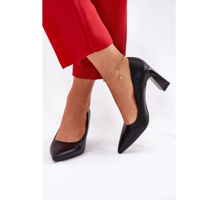 Elegantní Lodičky Na  Černé model 21692751 - VINCEZA