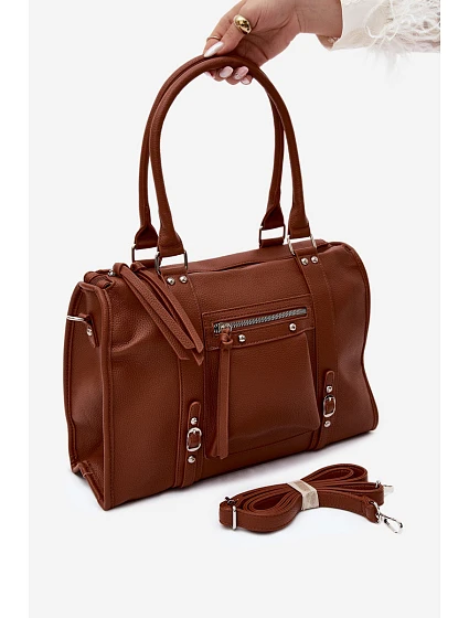 Velká taška z umělé kůže Camel model 22220889 - Flora&Co Velká taška z umělé kůže Camel model 22220889 - Flora&Co