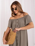 Šaty D73761M30196A khaki Šaty D73761M30196A khaki