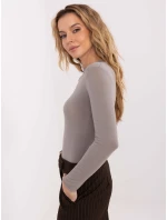 Bluzka IT BZ model 21757356 ciemny bezowy - FPrice Bluzka IT BZ model 21757356 ciemny bezowy - FPrice