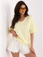 Tričko RV BZ A1268.18 světle žluté Tričko RV BZ A1268.18 světle žluté