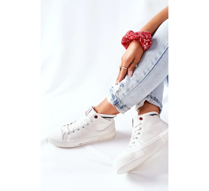 Dámské Tenisky Cross Jeans Bilé II2R4022 Dámské Tenisky Cross Jeans Bilé II2R4022