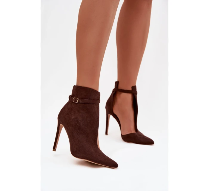 Boty na podpatku  model 221125 Step in style