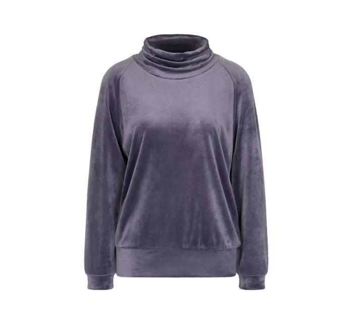 Dámský top Cozy Comfort Velour Sweater - GRAY - šedý 00JA - TRIUMPH