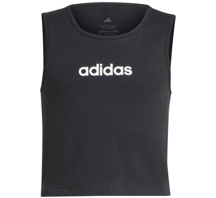 Dětské tričko adidas Essentials černé JC9732