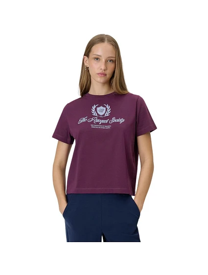 Dámské tričko 4F F2738 vínové 4FWSS26TTSHF2738 60S