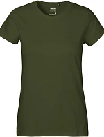 Neutral O 80001 Dámské tričko z těžké bio bavlny 77.8001 military