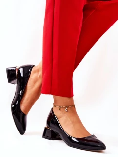 Lakované lodičky Lewski model 21571509 Černé - Boto