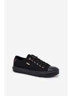 Dámské Textilní Tenisky Big Star RR274765 Černé Dámské Textilní Tenisky Big Star RR274765 Černé