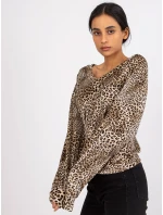 Halenka DHJ BZ černá a béžová model 17081421 - FPrice Halenka DHJ BZ černá a béžová model 17081421 - FPrice