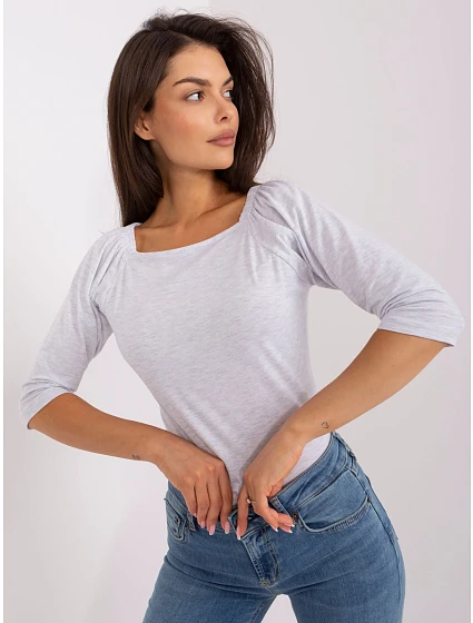 Bluzka EM BZ HS 21 model 18761709 jasny szary - FPrice