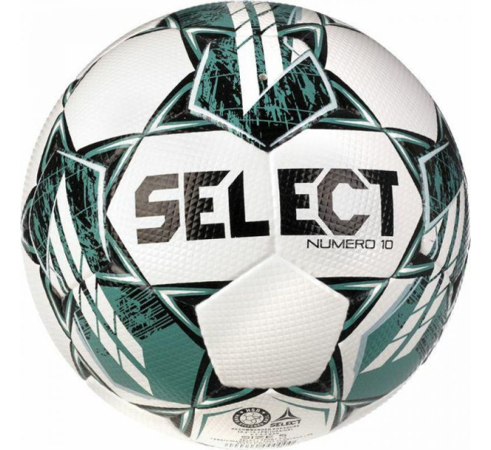 SPORT Fotbalový míč Numero 10 Fifa T26-17818 Bílá se zelenou - Select
