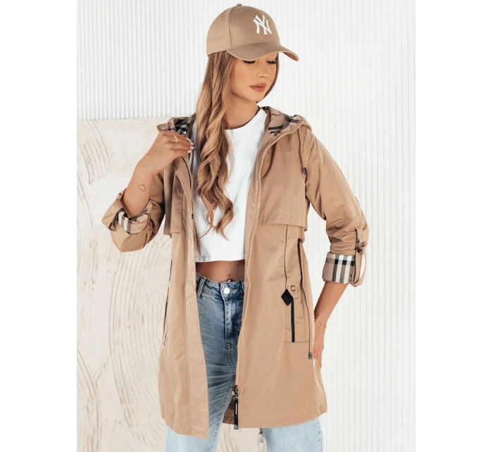 Dámská přechodná bunda VERDU béžová FashionStreet TY4224