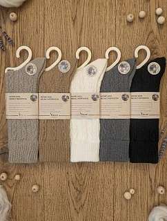 Ponožky WiK Xintao 3140 vzor 8815 Merino 35–42