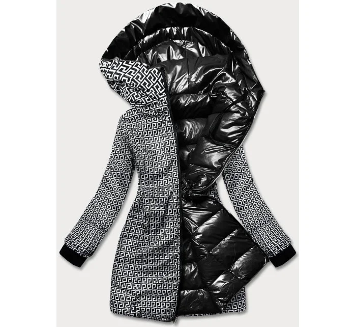 METALICZNA KURTKA DWUSTRONNA DAMSKA CZARNA model 21244080 - S'WEST METALICZNA KURTKA DWUSTRONNA DAMSKA CZARNA model 21244080 - S'WEST