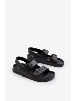 Dětské lehké žabky s přezkami BIG STAR NN374541 Černé Dětské lehké žabky s přezkami BIG STAR NN374541 Černé