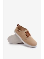 Pánské tenisky Big Star NN176001 Memory Foam System Beige Pánské tenisky Big Star NN176001 Memory Foam System Beige