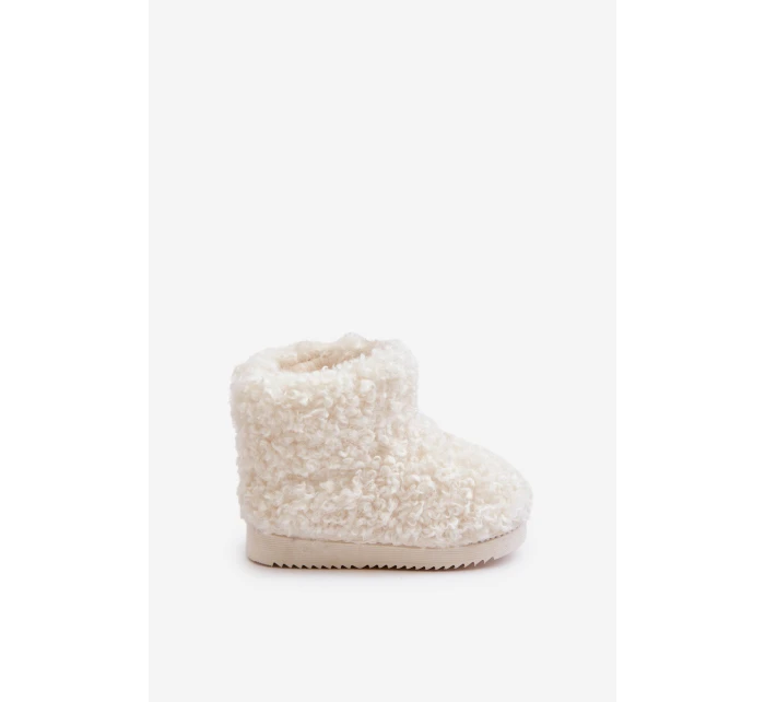 Dětské Sněhule S Kožíškem  Světle Béžové model 21678970 - Boto