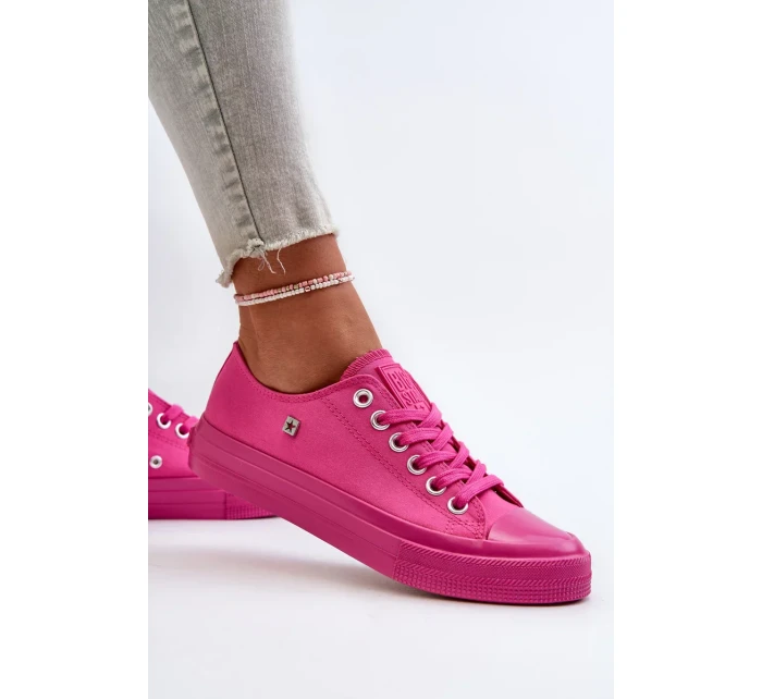 Klasické dámské tenisky Big Star Fuchsia