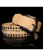 Sexy hip belt with studs and rhinestones