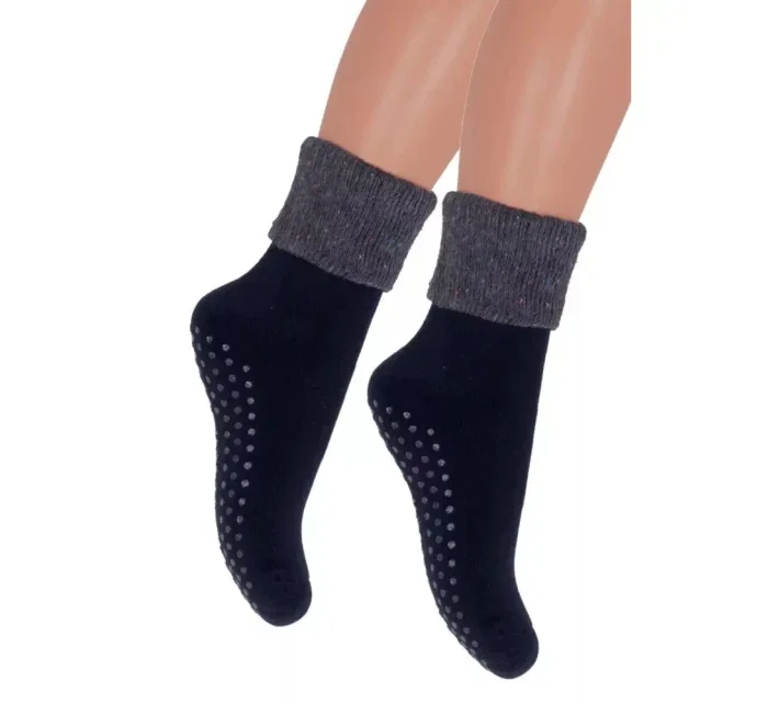 Dětské froté ABS ponožky model 20572485 Mix barev - Steven