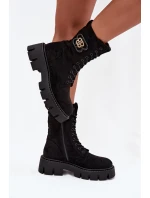 Šněrovací vyšší model 222720 Step in style