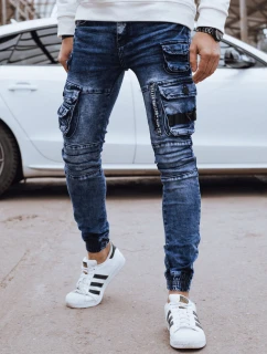 Pánské džínové bojové kalhoty modré Dstreet model 21976772 - FashionStreet