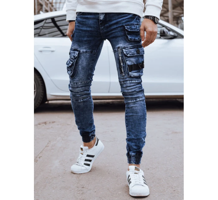 Pánské džínové bojové kalhoty modré Dstreet model 21976772 - FashionStreet