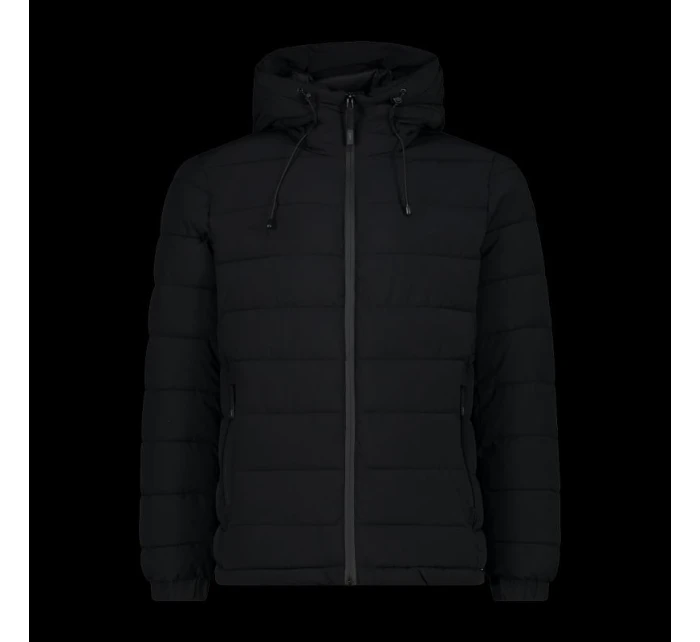 Pánská sportovní zateplená zimní bunda CMP s kapucí černá (34K0167/U901)